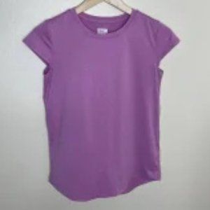 Purple short sleeves